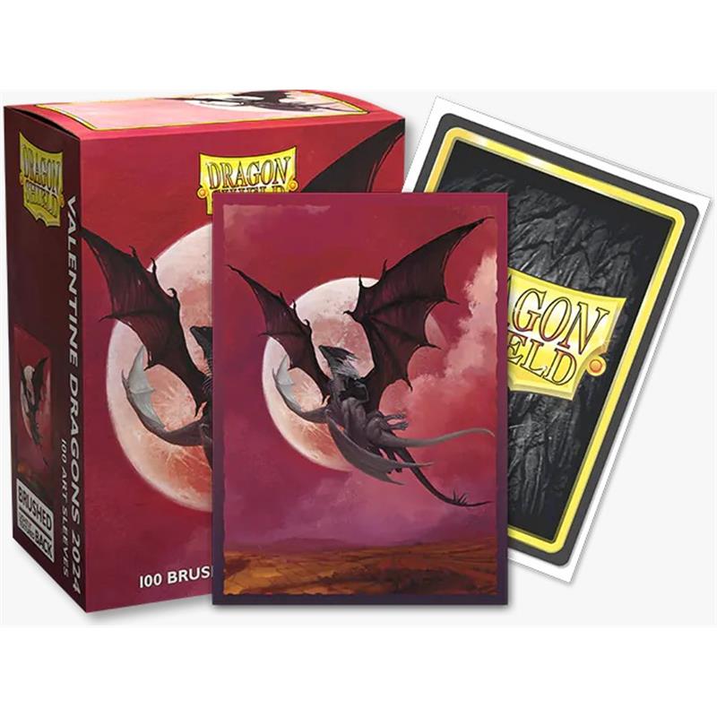 100 Fundas Art Brushed Valentines 2024 de Dragon Shield