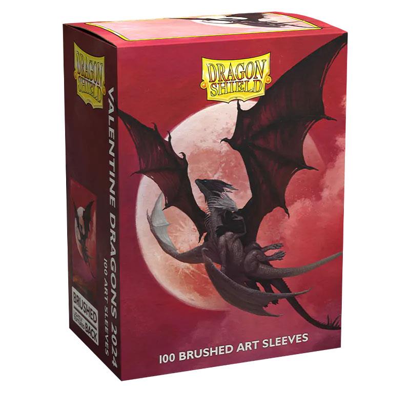 100 Fundas Art Brushed Valentines 2024 de Dragon Shield