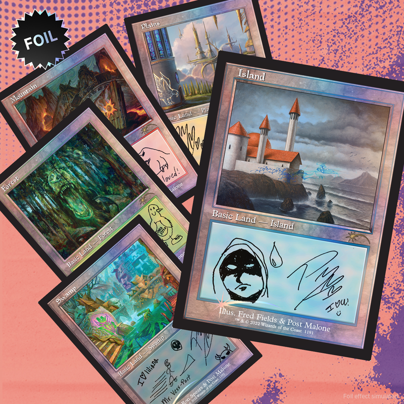 Post Malone: The Lands I Traditional Foil Edition