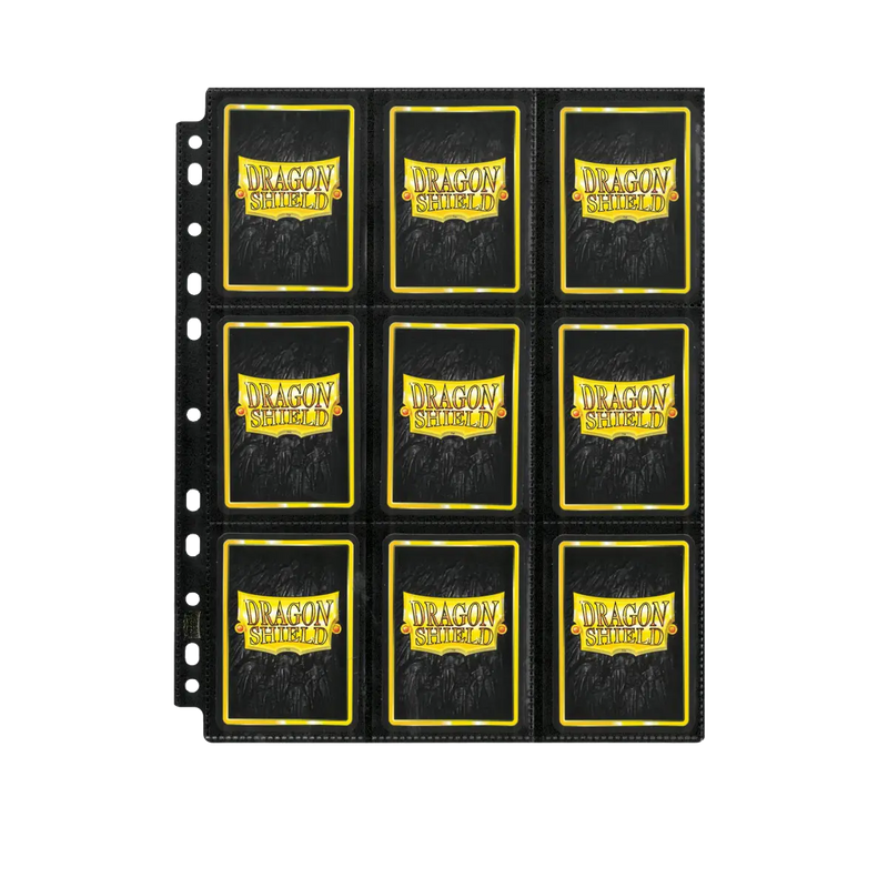 Caja con 50 hojas de 18 bolsillos de Dragon Shield