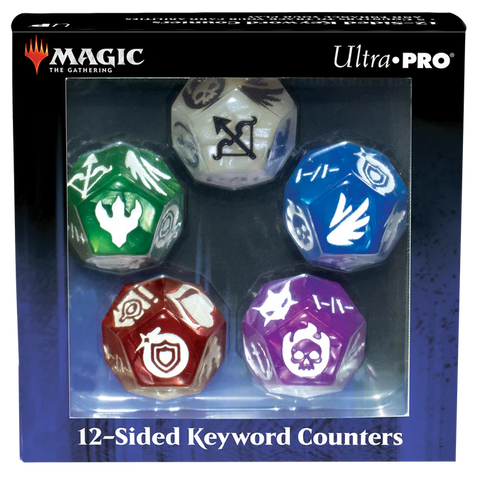 Dados Keyword Counters 12 caras de Ultra Pro