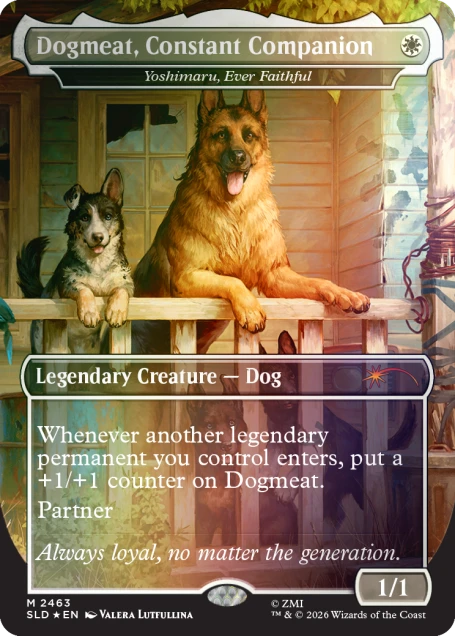 Secret Lair | Fallout: Greet the Dog | Traditional Foil Edition