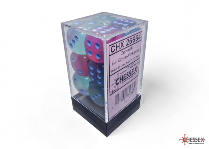 Dados D6 Chessex | Gemini Gel
