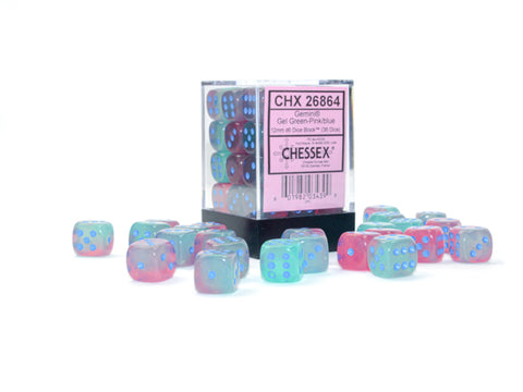 Dados D6 Chessex | Gemini Gel