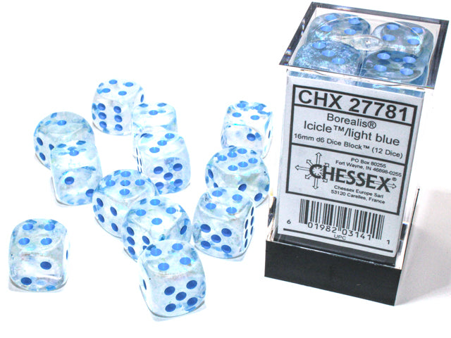 Dados D6 Chessex | Borealis