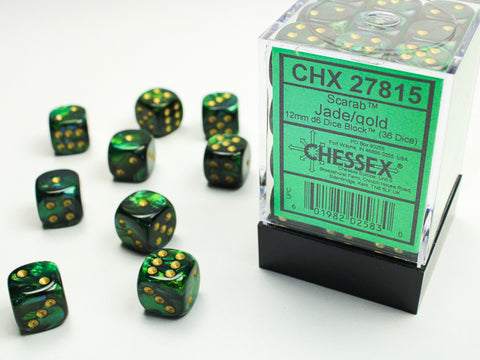 Dados D6 Chessex | Scarab