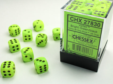 Dados D6 Chessex | Vortex Bright