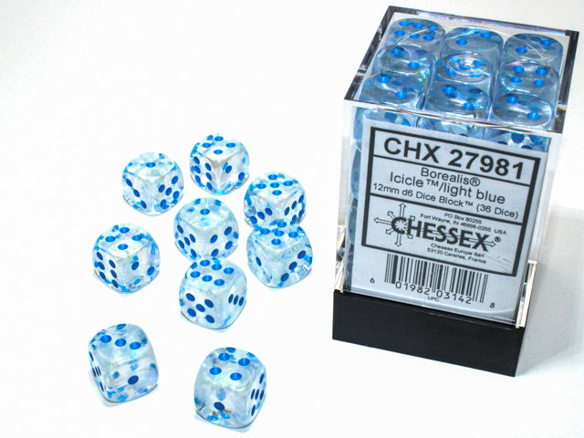Dados D6 Chessex | Borealis