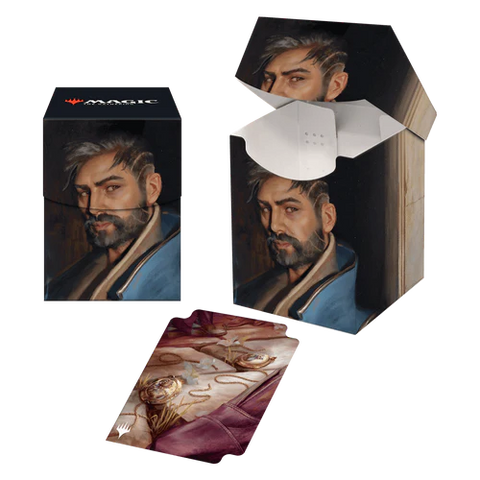 Caja para 100 cartas Alquist Proft, Master Sleuth (Murders at Karlov Manor) de Ultra Pro