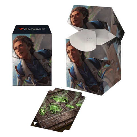 Caja para 100 cartas Kellan, Inquisitive Prodigy (Murders at Karlov Manor) de Ultra Pro