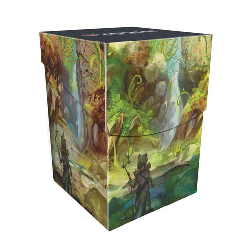 Caja para 100 cartas Bloomburrow Season Lands: Swamp (Summer) de Ultra Pro