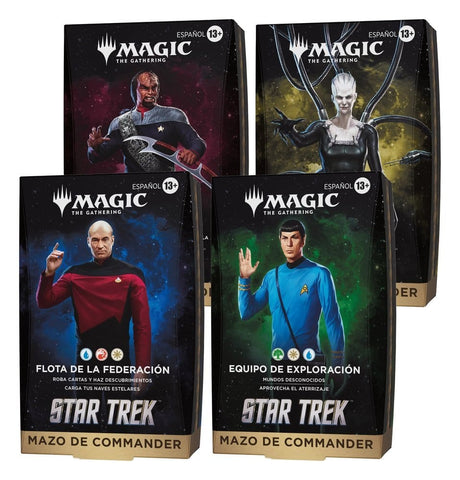 Magic: The Gathering® | Star Trek™ | Los 4 Mazos de Commander