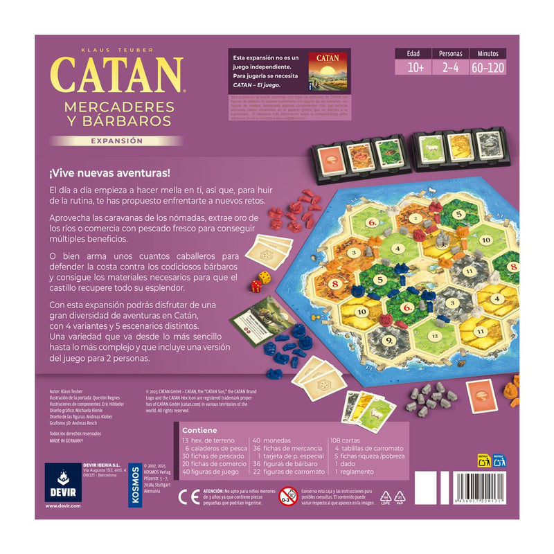 Catan | Mercaderes y Bárbaros (expansión)