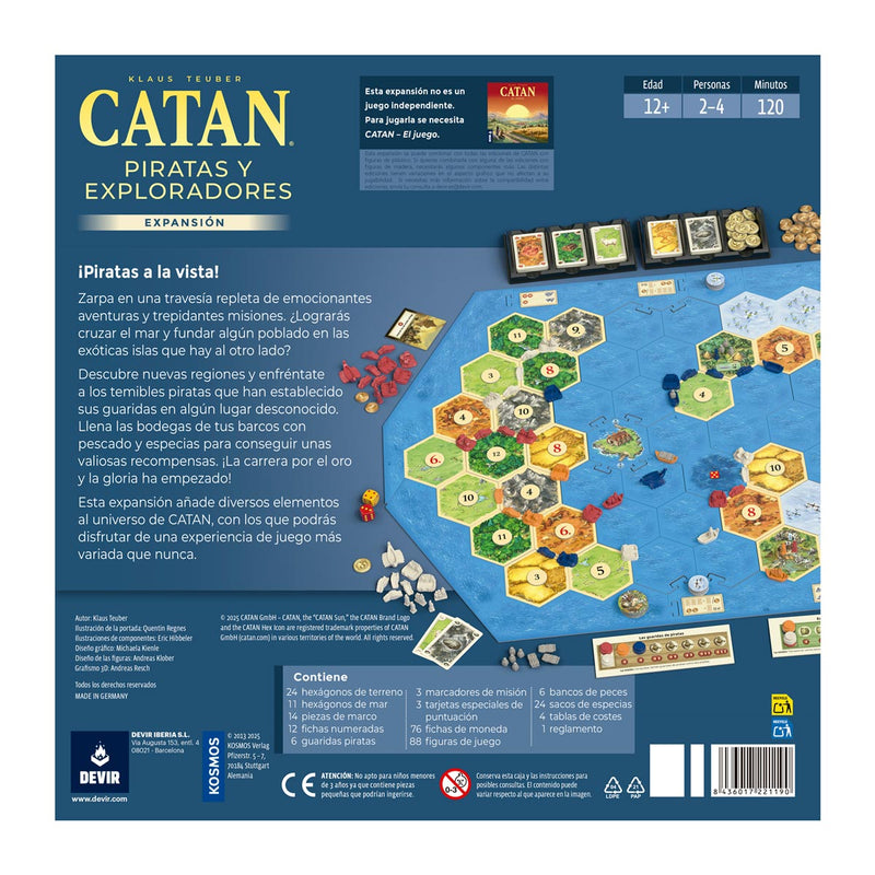 Catan | Piratas y Exploradores (expansión)