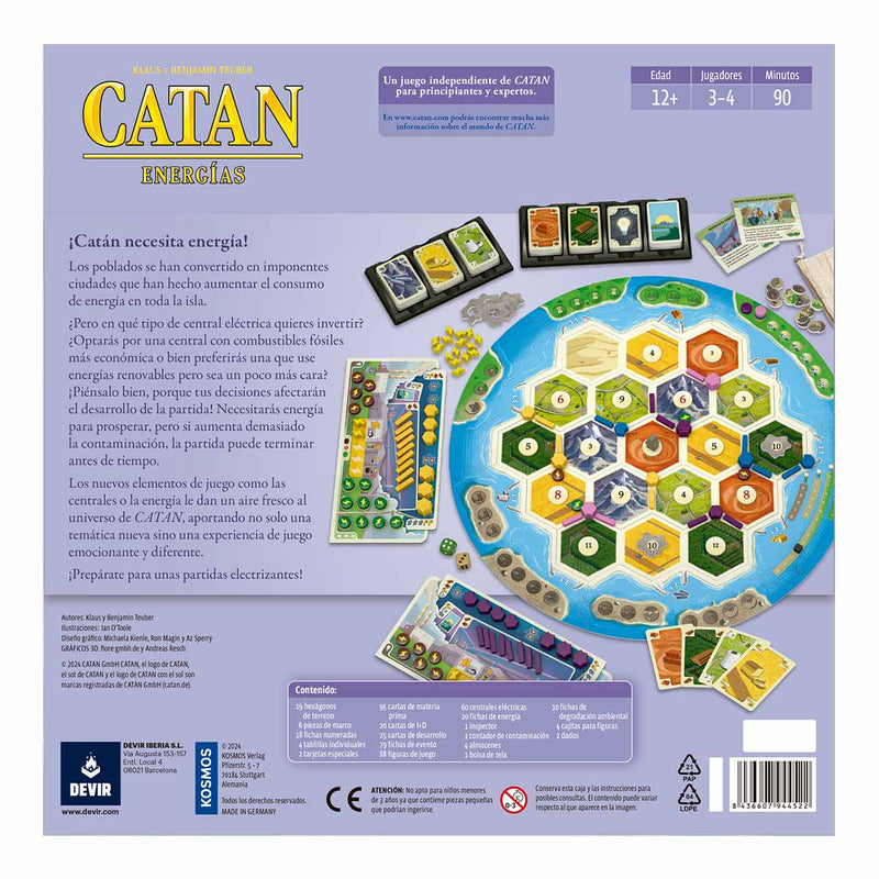 Catan | Energías (autojugable)