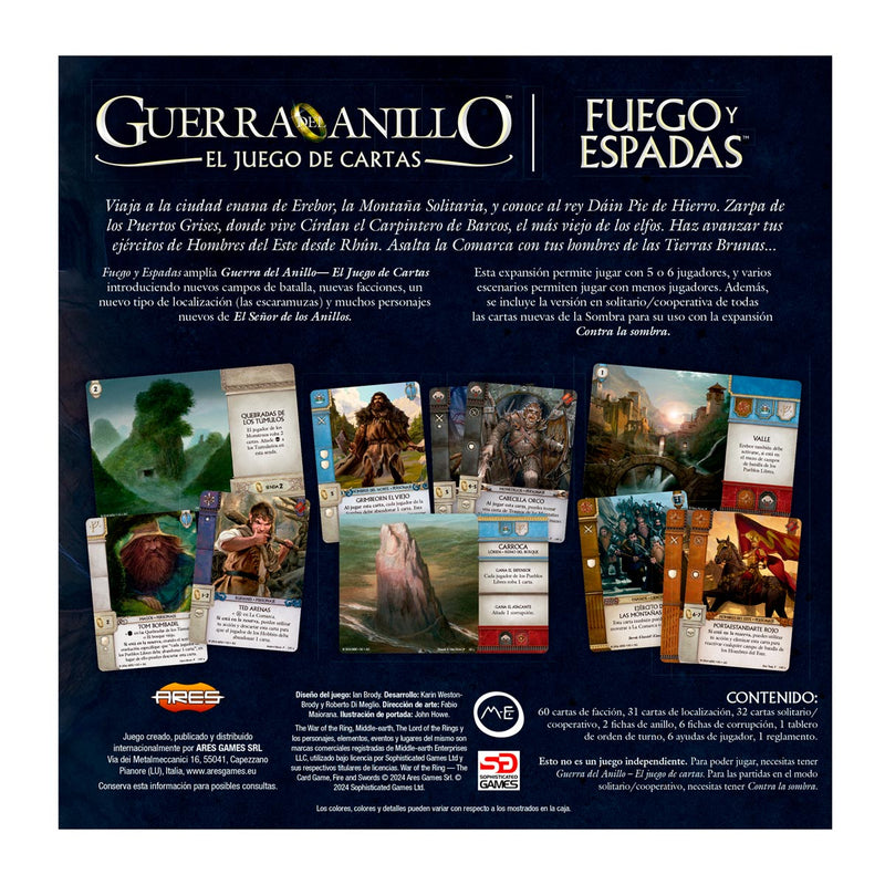 Guerra del Anillo: el juego de cartas | Fuego y Espadas