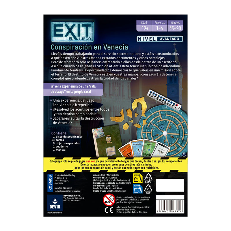 EXIT: Conspiración en Venecia