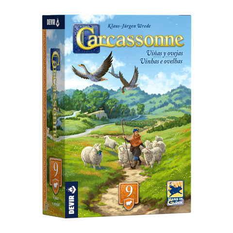 Carcassonne: Viñas y Ovejas (expansión)