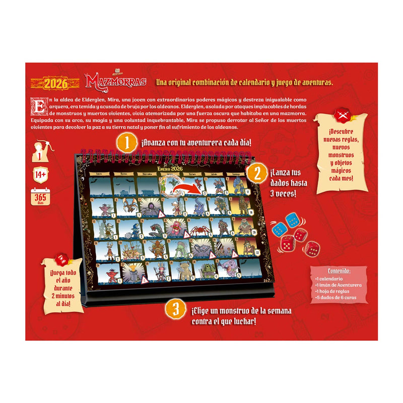 Calendario 365 Adventures: Dungeon