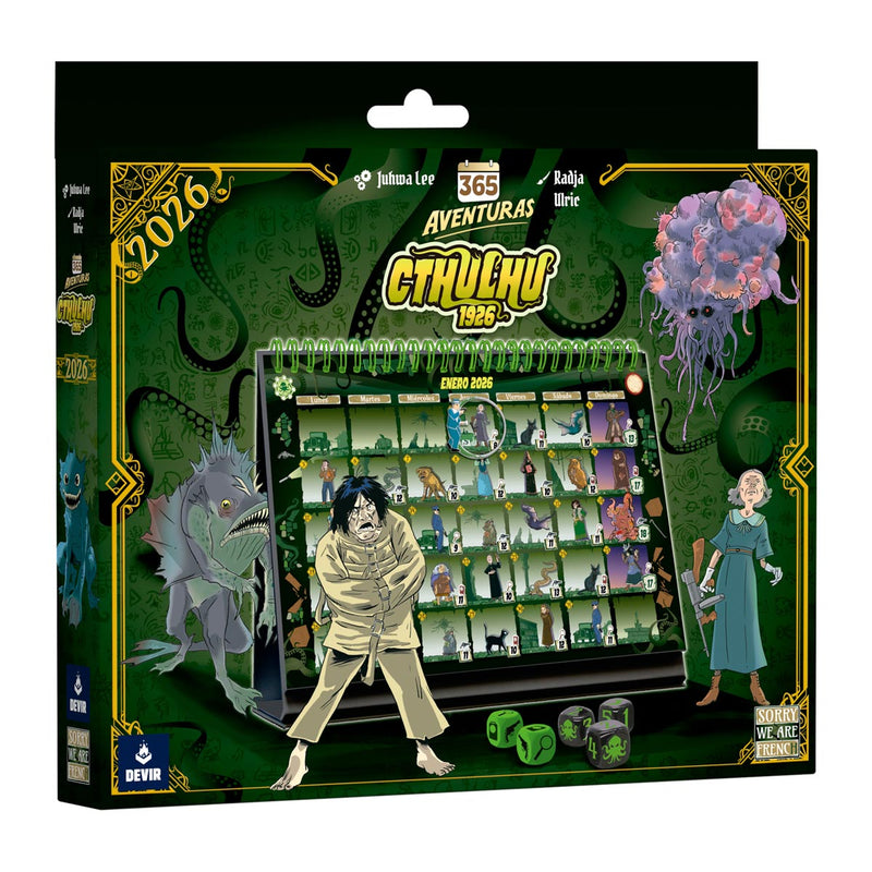 Calendario 365 Adventures: Cthulhu