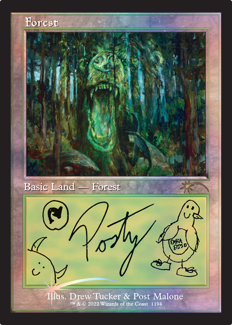Post Malone: The Lands I Traditional Foil Edition