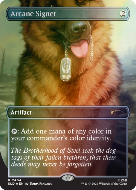 Secret Lair | Fallout: Greet the Dog | Traditional Foil Edition
