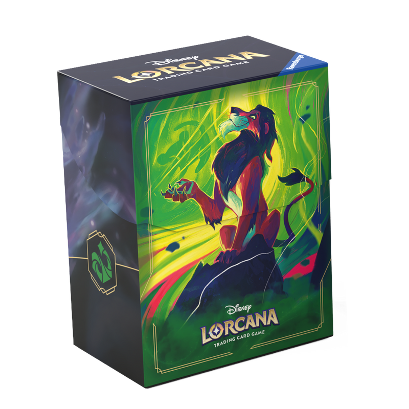 DeckBox Scar - Vengeful Lion de Disney Lorcana