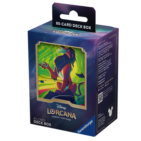 DeckBox Scar - Vengeful Lion de Disney Lorcana