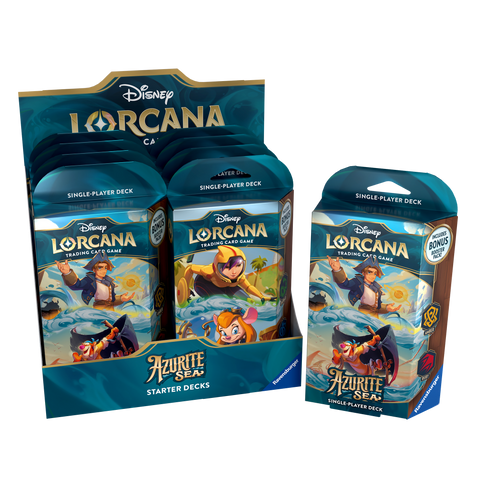 Azurite Sea | Disney Lorcana | Mazo de inicio (ENG)