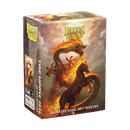 100 Fundas Dual Matte Art Fire Horse 2026 de Dragon Shield