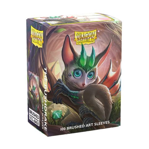 100 Fundas Brushed Art The Bushdrake de Dragon Shield