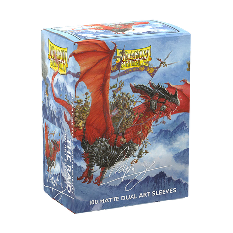 100 Fundas Matte Dual Art The Raid de Dragon Shield