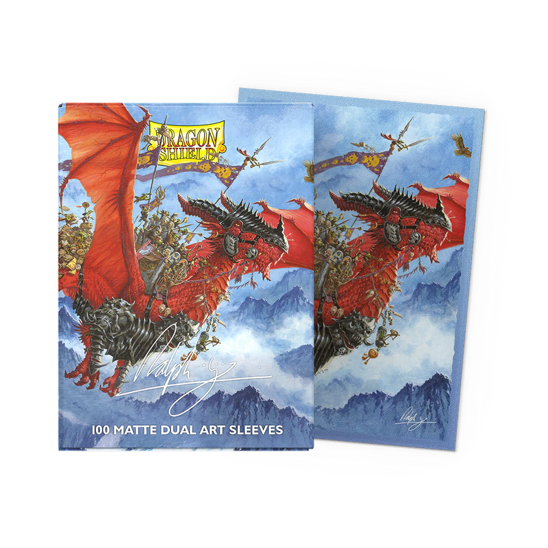 100 Fundas Matte Dual Art The Raid de Dragon Shield