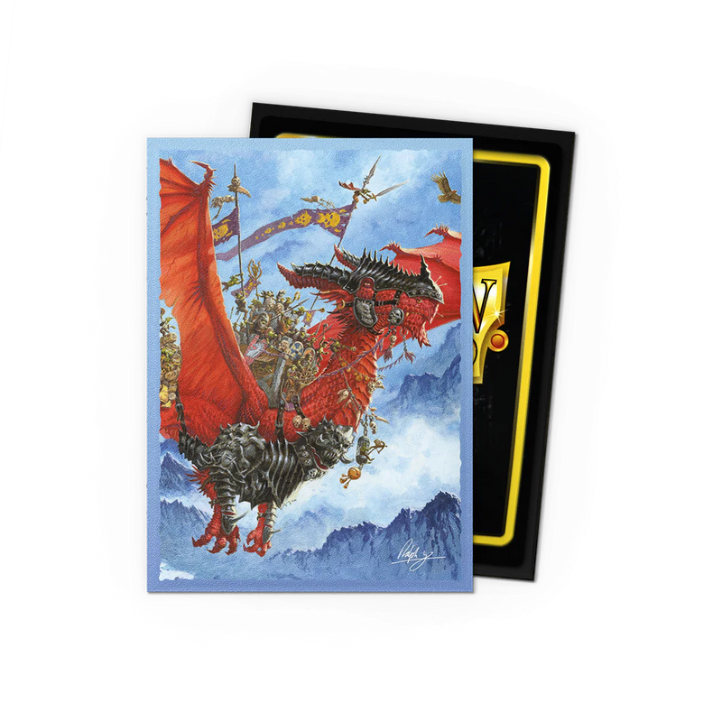 100 Fundas Matte Dual Art The Raid de Dragon Shield