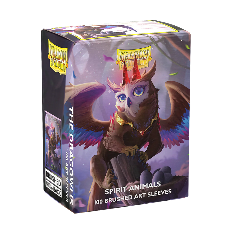 100 Fundas Brushed Art The Dragowlis de Dragon Shield