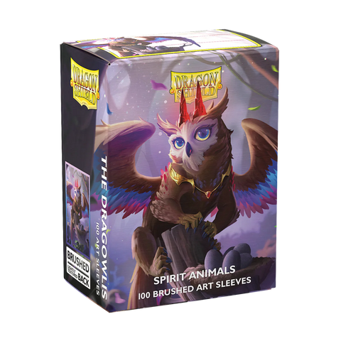100 Fundas Brushed Art The Dragowlis de Dragon Shield