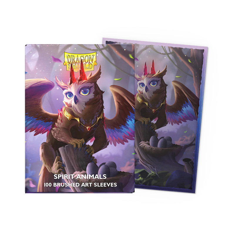 100 Fundas Brushed Art The Dragowlis de Dragon Shield