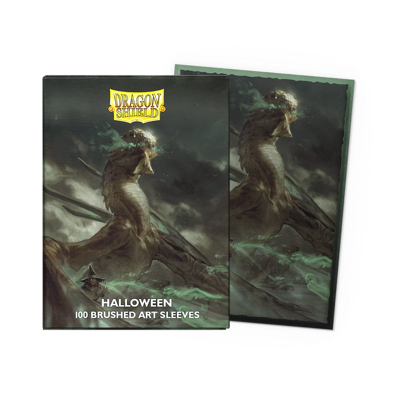100 Fundas Brushed Art Halloween 2026 (Edición Limitada) de Dragon Shield