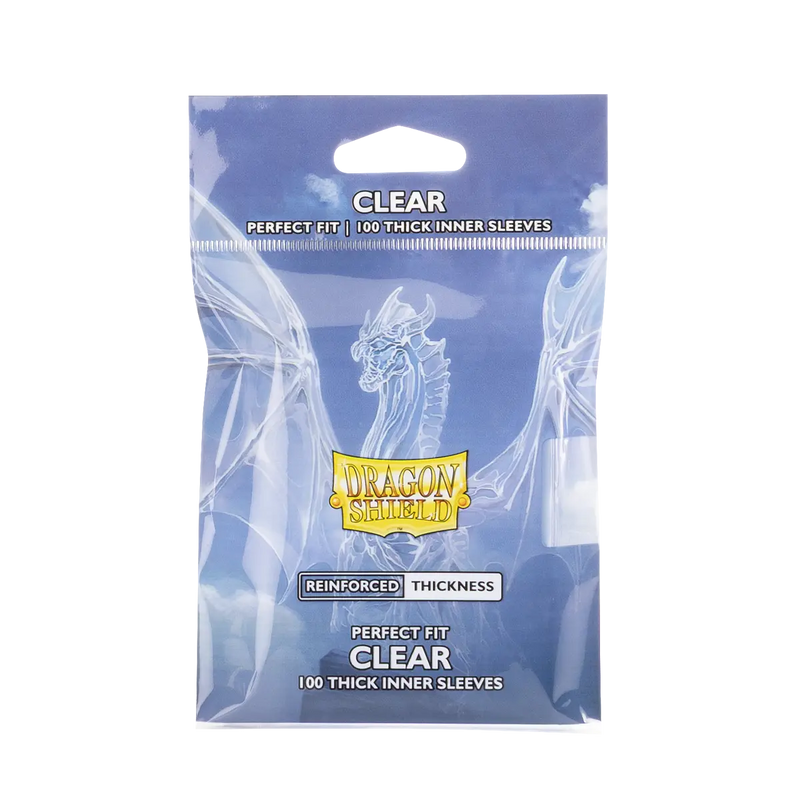100 Fundas Perfect Fit Thick Inner Sleeves de Dragon Shield