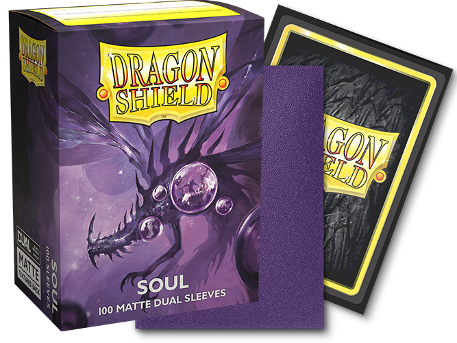 100 Fundas Dual Matte de Dragon Shield