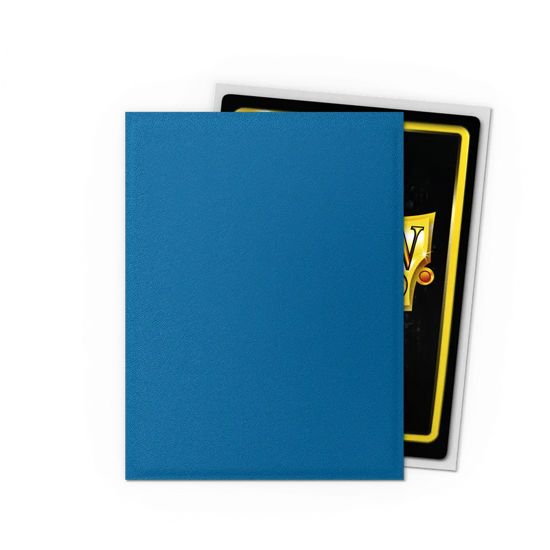 100 Fundas Matte Dual (interior metálico) de Dragon Shield