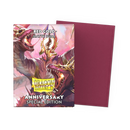 100 Fundas Dual Matte Red/Gold | 25th Anniversary Special Edition de Dragon Shield