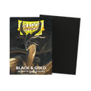 100 Fundas Matte Dual Interior Oro de Dragon Shield