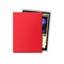 100 Fundas Matte Dual (interior metálico) de Dragon Shield