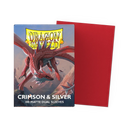 100 Fundas Matte Dual (interior metálico) de Dragon Shield