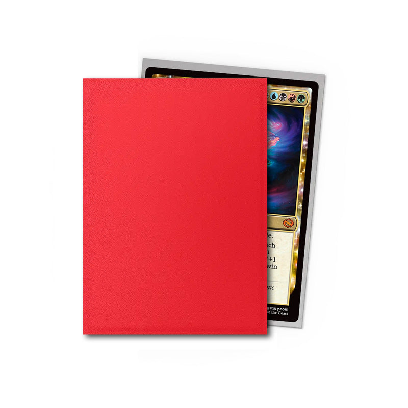 100 Fundas Matte Dual (interior metálico) de Dragon Shield