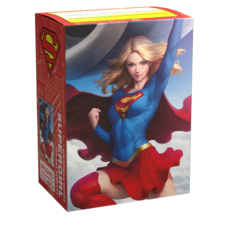 100 Fundas Brushed Art Supergirl de Dragon Shield