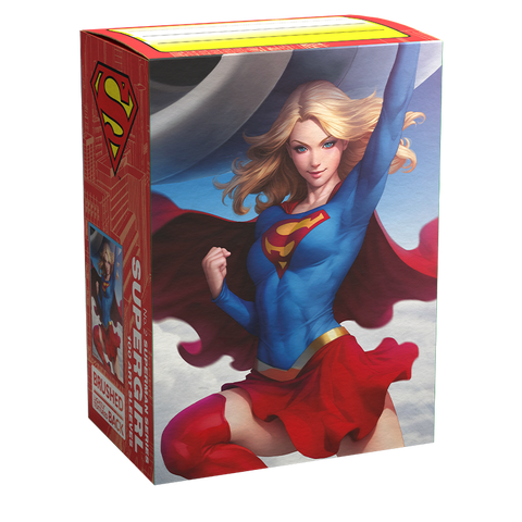 100 Fundas Brushed Art Supergirl de Dragon Shield