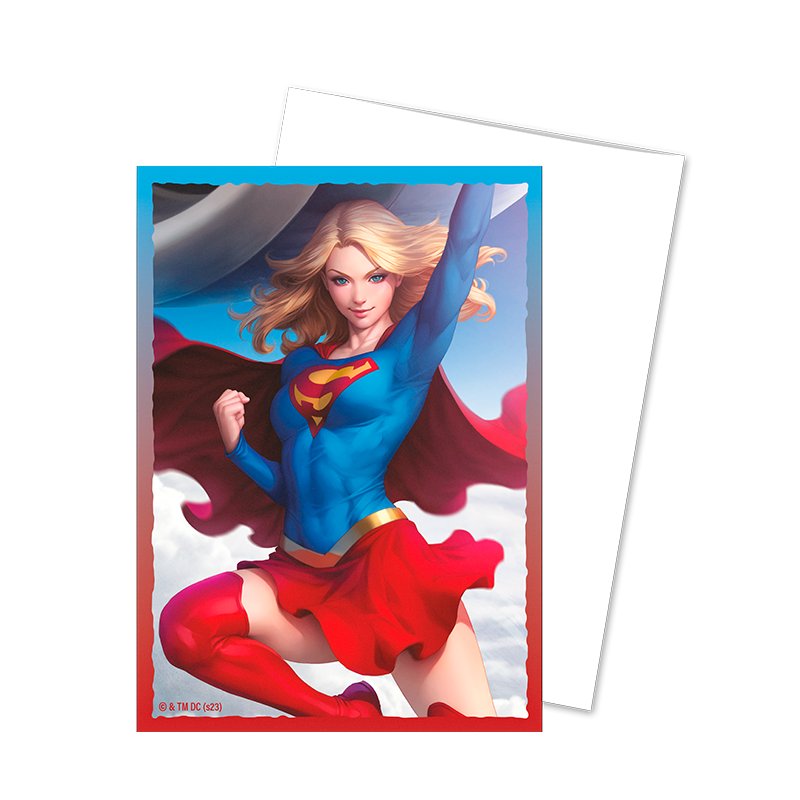 100 Fundas Brushed Art Supergirl de Dragon Shield