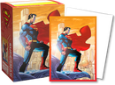 100 Fundas Brushed Art Superman Capa de Dragon Shield
